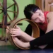 Yoga Wheel praktyka jogi z kółkiem do mostków